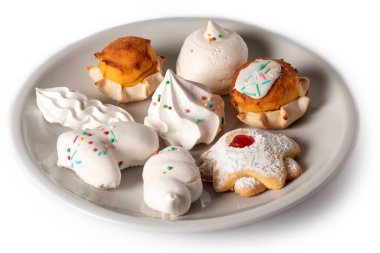 Lezzetli Paskalya tatlıları, yakın plan.