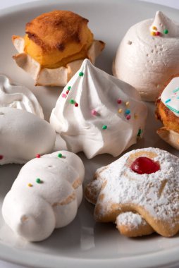 Lezzetli Paskalya tatlıları, yakın plan.