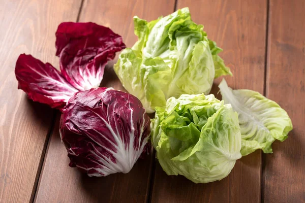 Food Close Green Grocery Lettuce — Stock Photo, Image