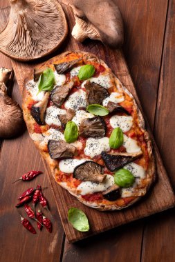 pizza, Italian cuisine, close up