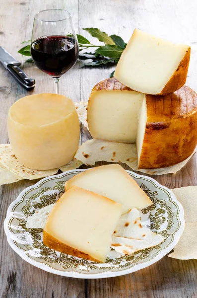 Food Close Delicious Cheese — Stock Photo, Image