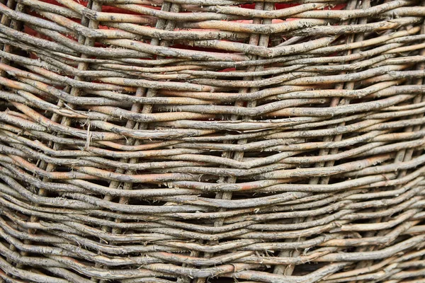 Texture Weave Twigs Wood Craft Art Manufacture Household Items — Stock Photo, Image