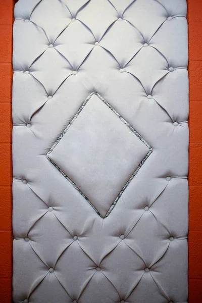 Fabric Fali Fehér Színű Textúra Kialakításhoz Háttérképhez — Stock Fotó