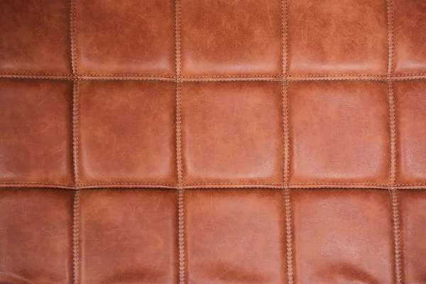 Kumaşın dokusu, tasarımın arka planı olarak kahverengi hakiki deriden yapılmıştır..