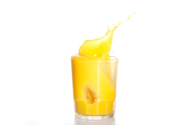 Stänk orange — Stockfoto