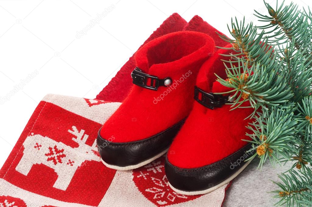 red christmas uggs