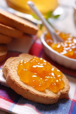 Kahvaltıda reçeli