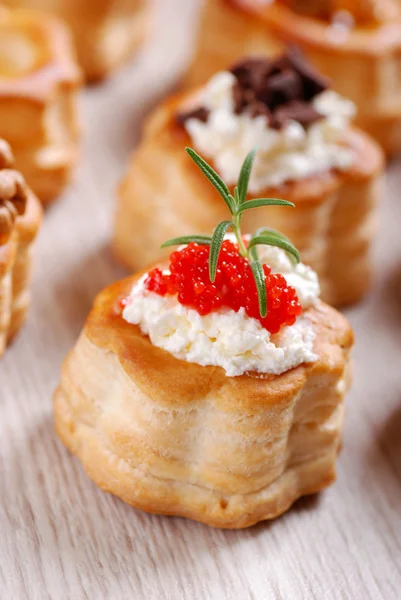 Vol au vent relleno — Foto de Stock