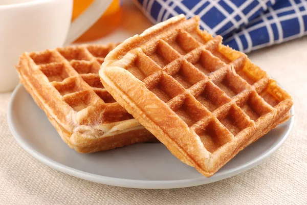 Belgische Waffeln — Stockfoto