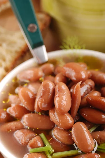 Sopa de feijão — Fotografia de Stock