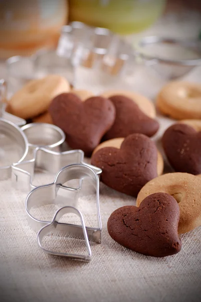 Cortadores de galletas acero —  Fotos de Stock