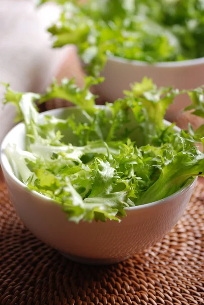 Lechuga en tazón — Foto de Stock