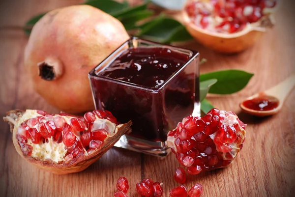 Pomegranate jam — Stock Photo, Image