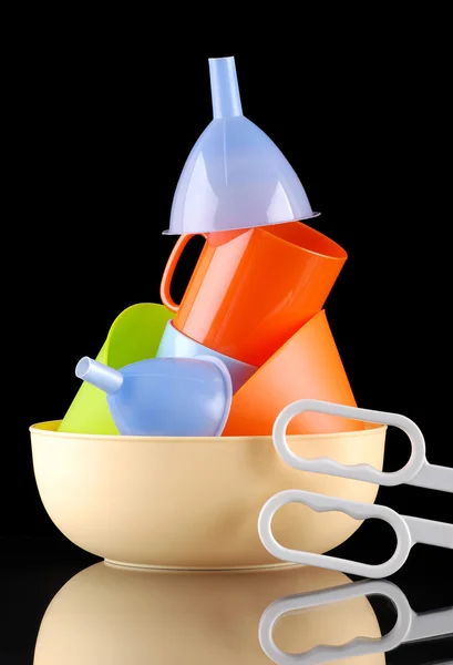 Kitchenware of plastic — Stock Photo, Image