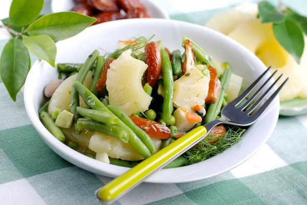 Oriental salad with vegetables — Stock Photo, Image