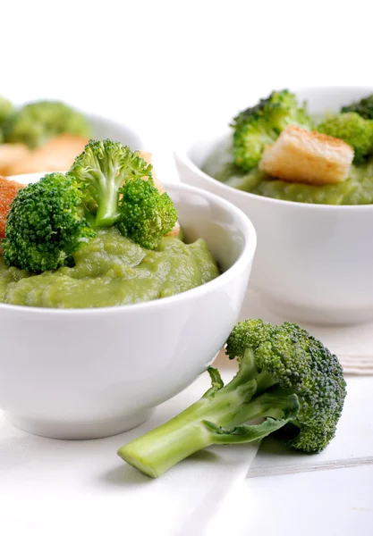 Crema de broccoli — Fotografie, imagine de stoc