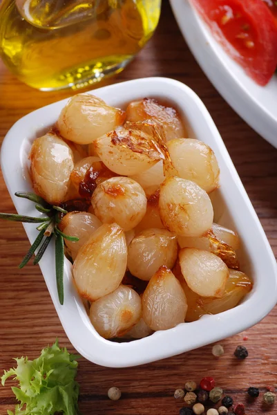 Karmelizowanego cebuli — Zdjęcie stockowe