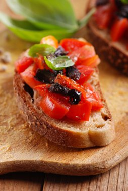 adet domates Bruschetta