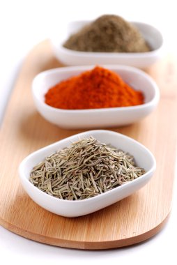 kekik ve diğer baharatlar