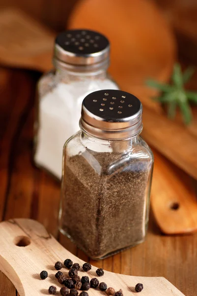 Salt and pepper — Stock Photo, Image