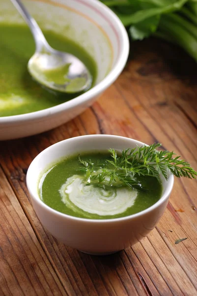 Supă proaspătă de țelină — Fotografie, imagine de stoc