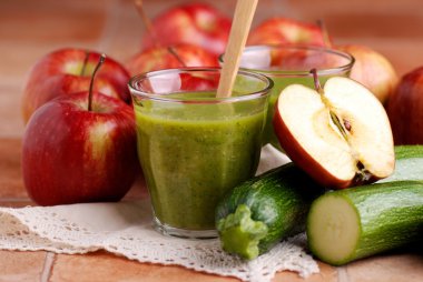 güler yüzlü elma ve kabak