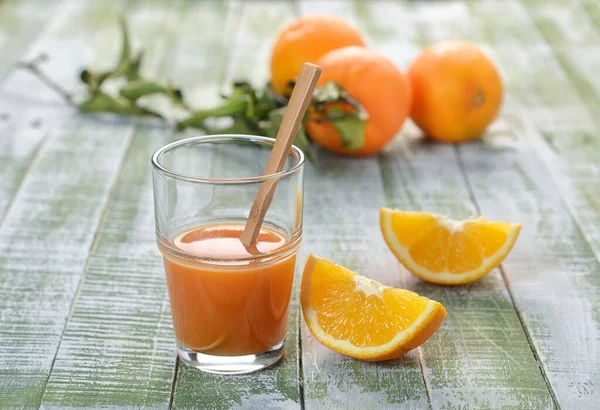 Sizilianischer Orangensaft Mit Früchten — Stockfoto
