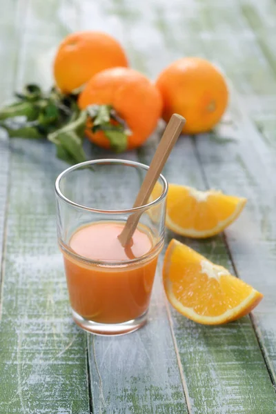 Sizilianischer Orangensaft Mit Früchten — Stockfoto