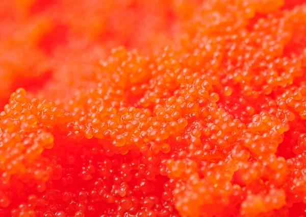 Caviar fundo vermelho, azul — Fotografia de Stock