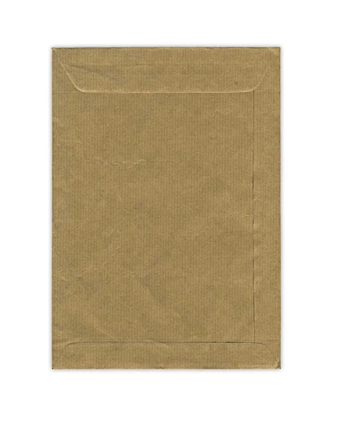 Envelope no fundo branco — Fotografia de Stock