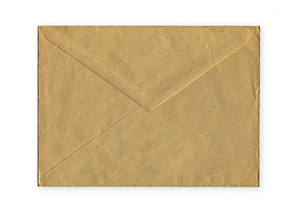 Envelope no fundo branco — Fotografia de Stock