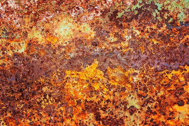 Soyut eski paslı metal arka plan