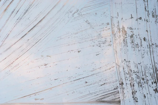 Grungy weißen Hintergrund Glas mit weißer Farbe bemalt — Stockfoto