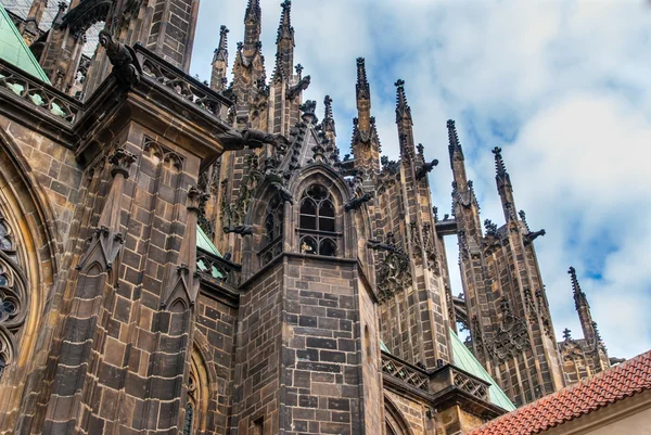 Собор Святой Виты в Праге — стоковое фото