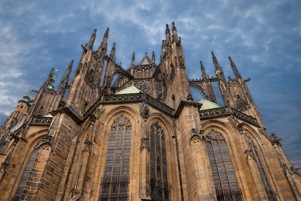 St. Vita Cathedral in Prague , Czech Republic