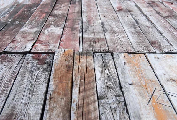 Closeup of old wood planks texture background — Stock Photo, Image