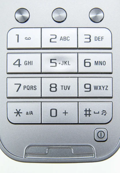 Mobiele telefoon toetsenbord — Stockfoto