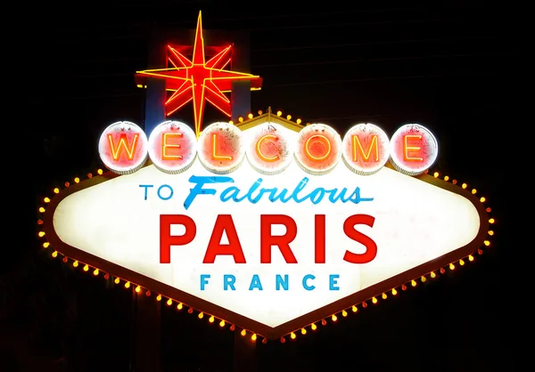 Bienvenido a París —  Fotos de Stock
