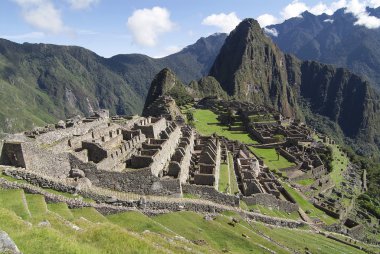 machu Picchu tipik görünümü