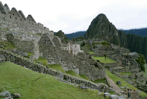 Kilátás Machu Picchu, Peru — Stock Fotó