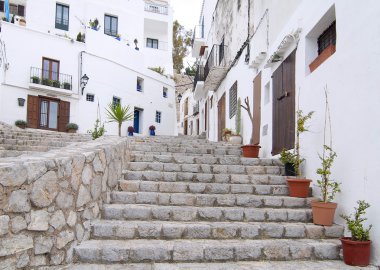 Dalt vila, eivissa (İspanya)