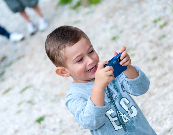 Smiling and happy child — Stock Photo, Image