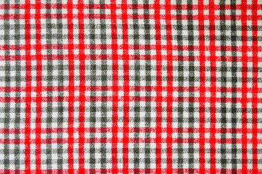 Noel ekoseli yün kumaş dokusu arka planı.