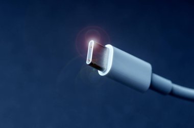 USB tip-c kablosu kapat.