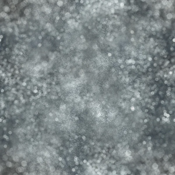 Glitter de plata en capas y Bokeh — Foto de Stock