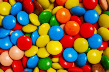 renkli çikolata şekerleme