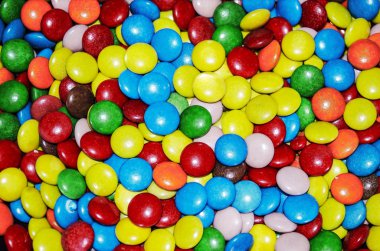 renkli çikolata şekerleme