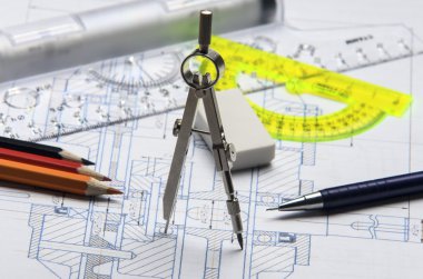 Bölücüler, cetvel ve kalem