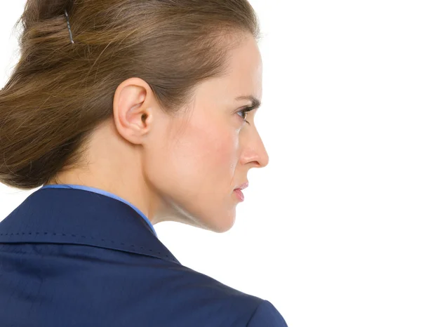 Portrait of concerned business woman — Stock Photo, Image