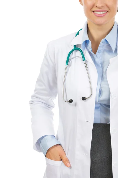 Close-up em médico mulher — Fotografia de Stock